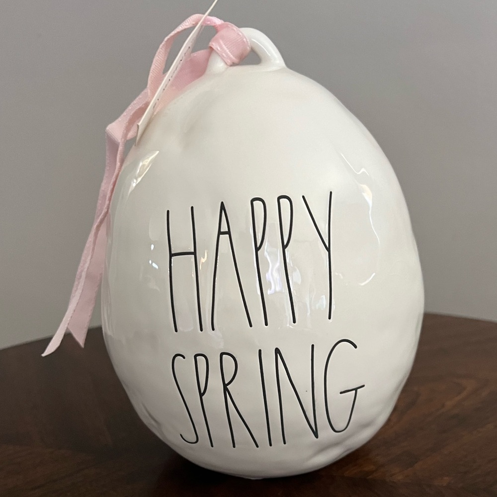 Rae Dunn Decor Egg